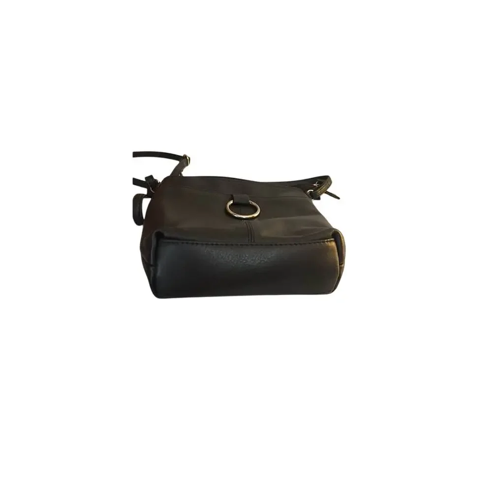 Bueno Black 100% Leather Purse